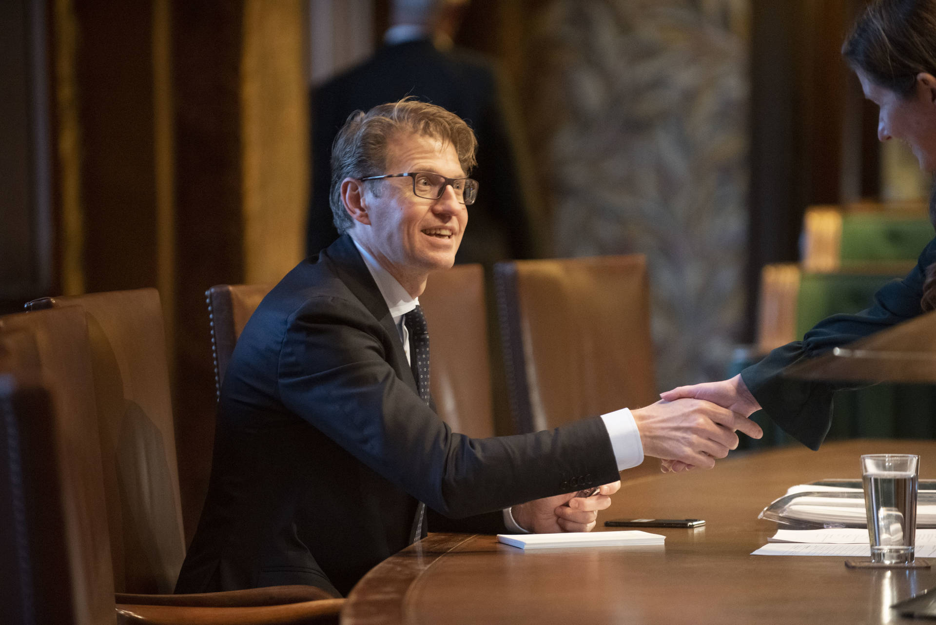 Minister Dekker voor Rechtsbescherming tijdens het debat op 4 december 2018