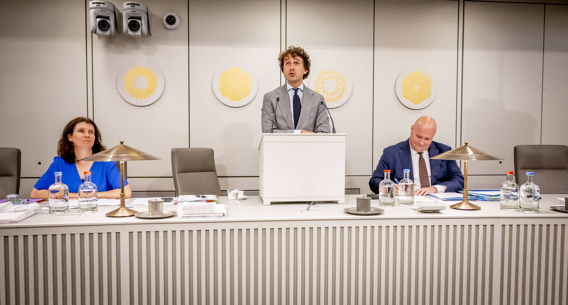 Tweede Kamerlid Klaver aan het woord