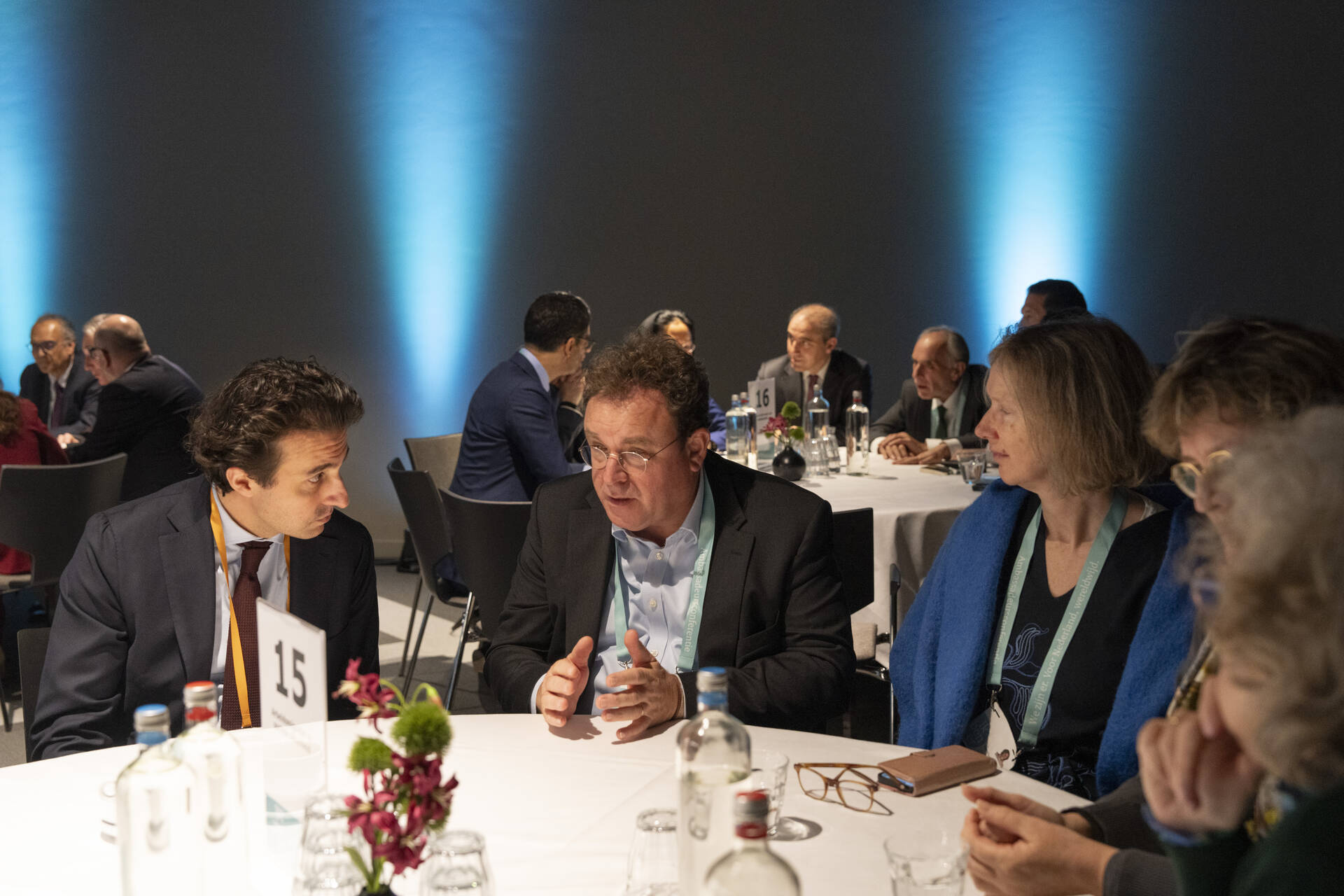 Tweede Kamerlid Jesse Klaver (GroenLinks-PvdA) in gesprek