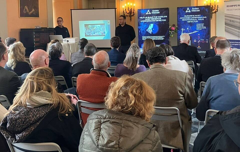 Presentaties over de Einstein Telescoop